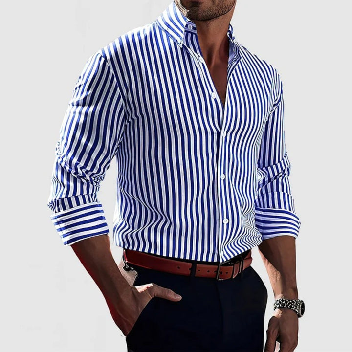 Camicia a Righe in Cotone – Davide
