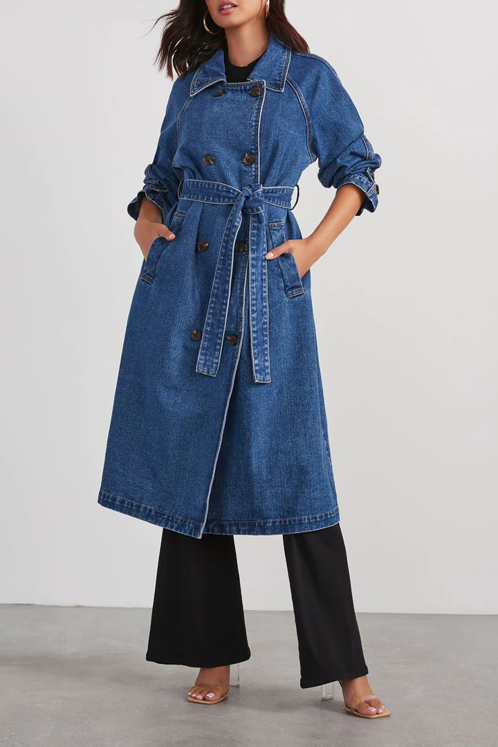 Jeans Trench Para Mujer | Largo