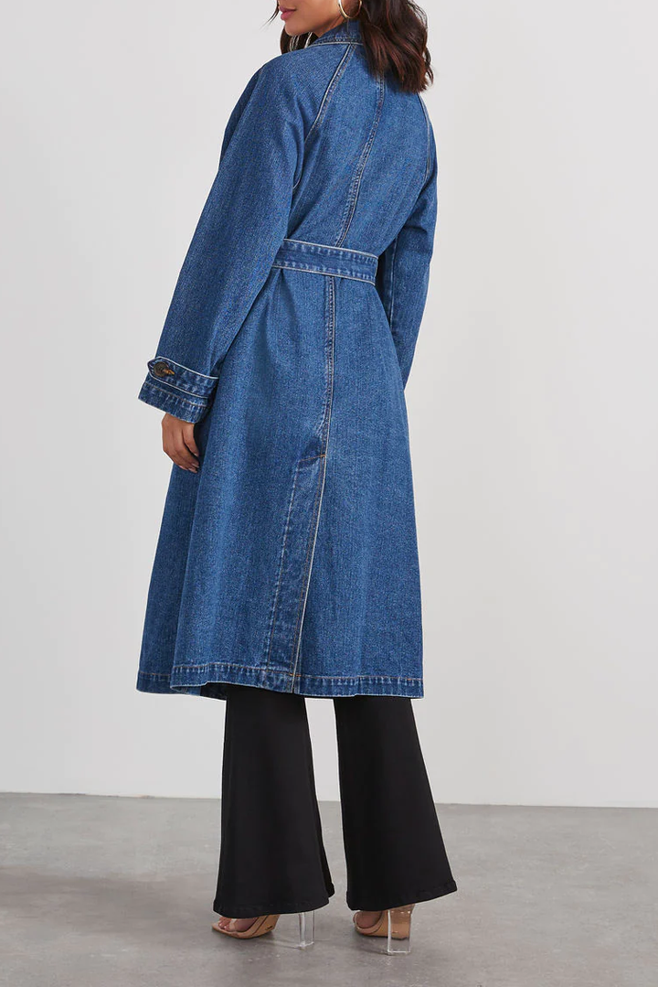 Jeans Trench Para Mujer | Largo