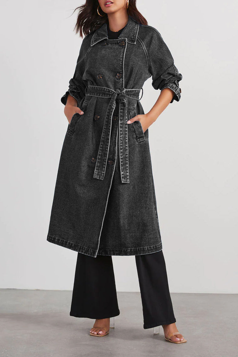 Jeans Trench Para Mujer | Largo