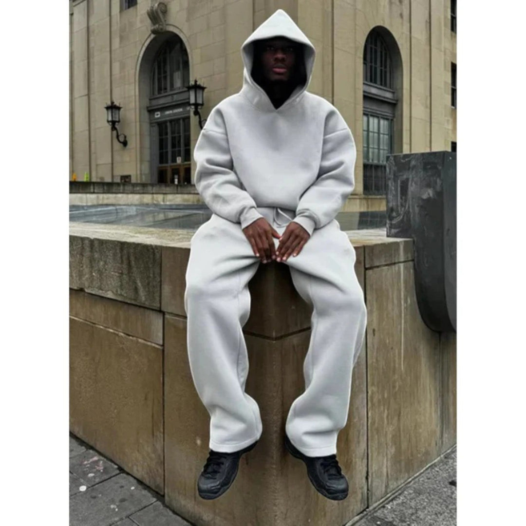 Jason | Conjunto Casual Con Capucha De Dos Piezas | Oversize