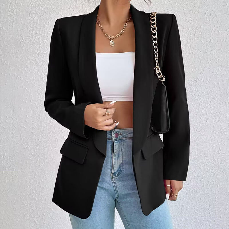 Blazer de manga larga para mujer | Formal