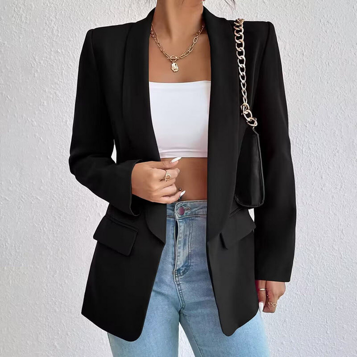 Blazer de manga larga para mujer | Formal