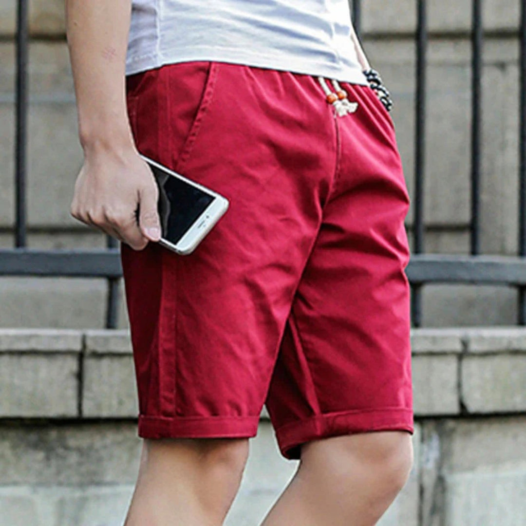 Jason | Pantalones cortos casuales con bolsillos para hombre