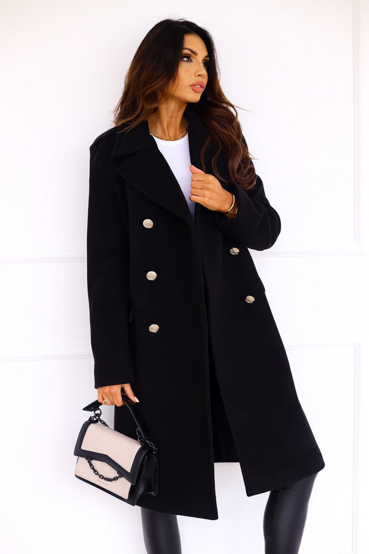 Trench Donna Con Colletto Rever | Inverno