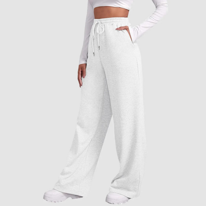 Pantalón Jogging De Cintura Alta Para Mujer | Ajuste Cómodo