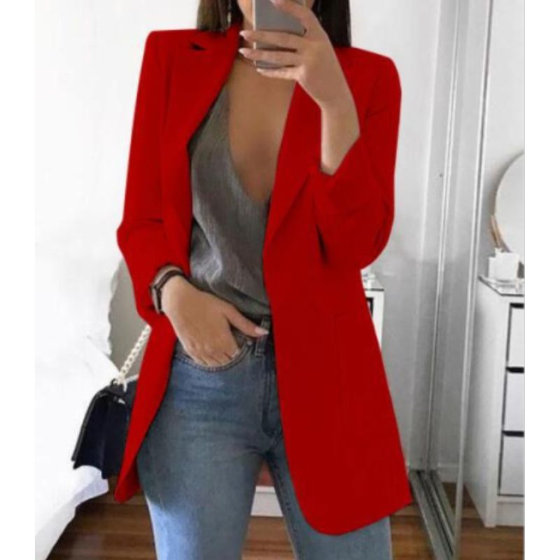 Blazer de manga larga para mujer | Formal