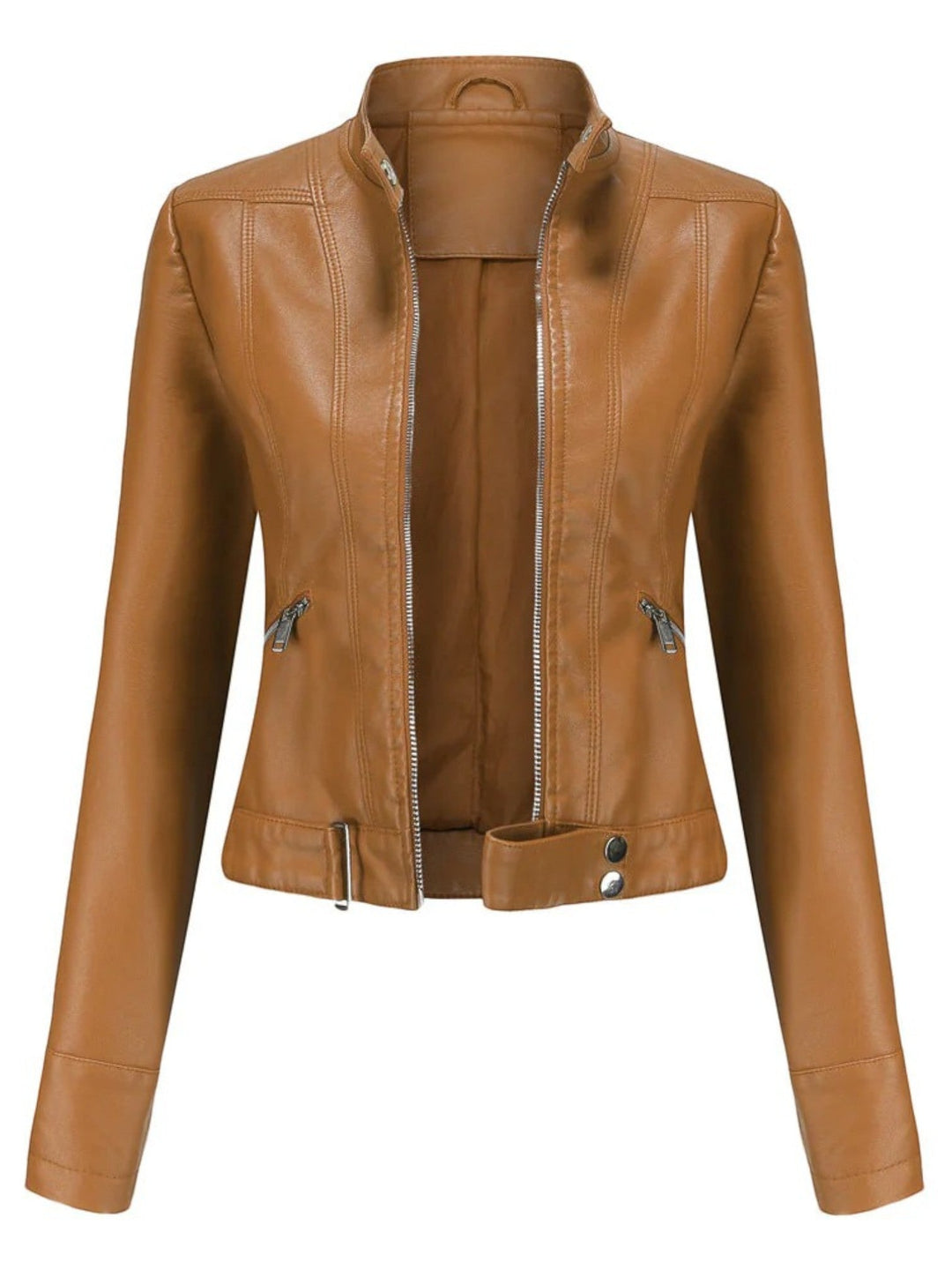 Manon | Elegante Giacca Da Motociclista Da Donna