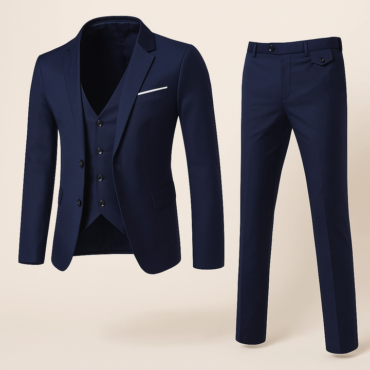 Adrian | Set Di Abiti Eleganti Da Uomo In Tre Pezzi