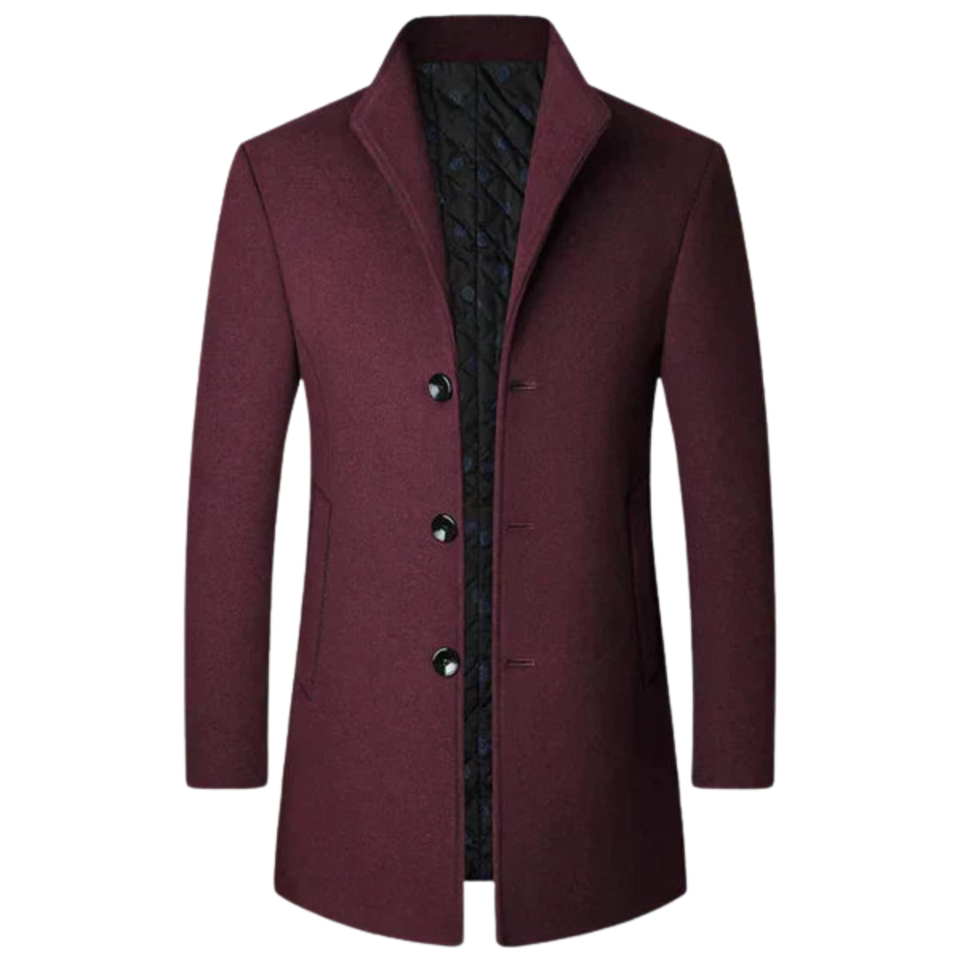 Cappotto con Bottoni per Uomo