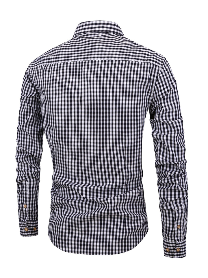 Camicia a Quadri da Uomo