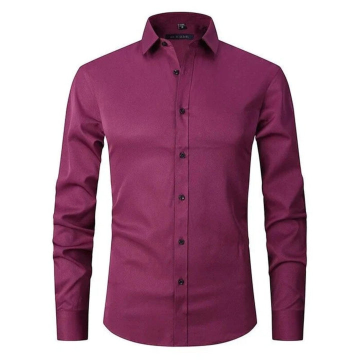 Camicia Uomo A Maniche Lunghe Elasticizzata | Casual