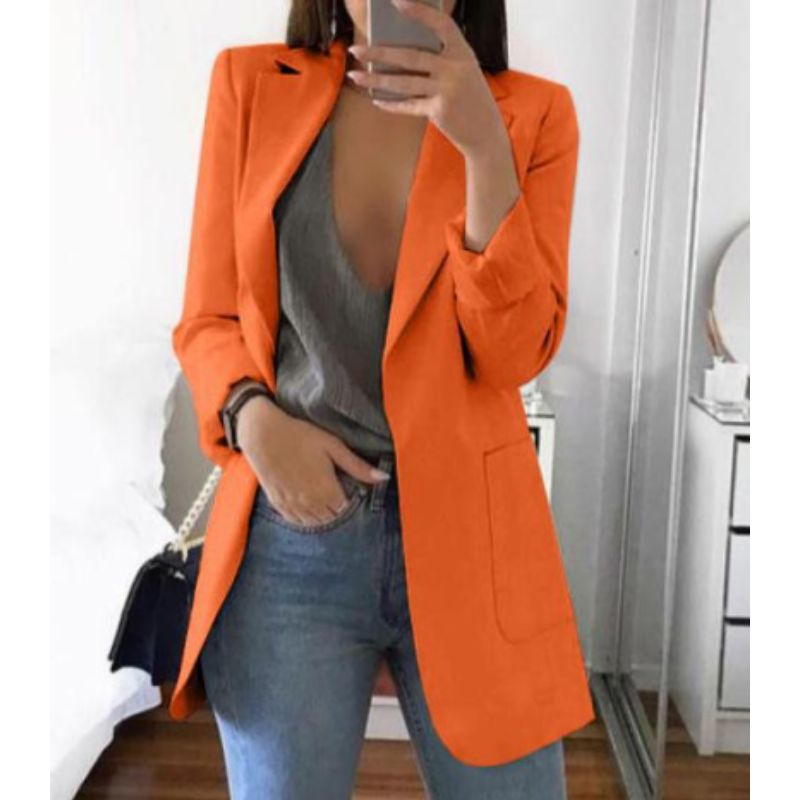 Blazer de manga larga para mujer | Formal