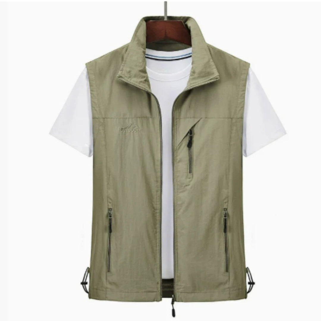 Dorian | Gilet Con Tasche Multiple Per Uomo | Leggero