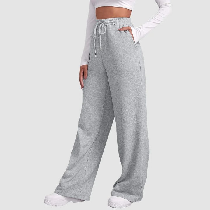 Pantalón Jogging De Cintura Alta Para Mujer | Ajuste Cómodo