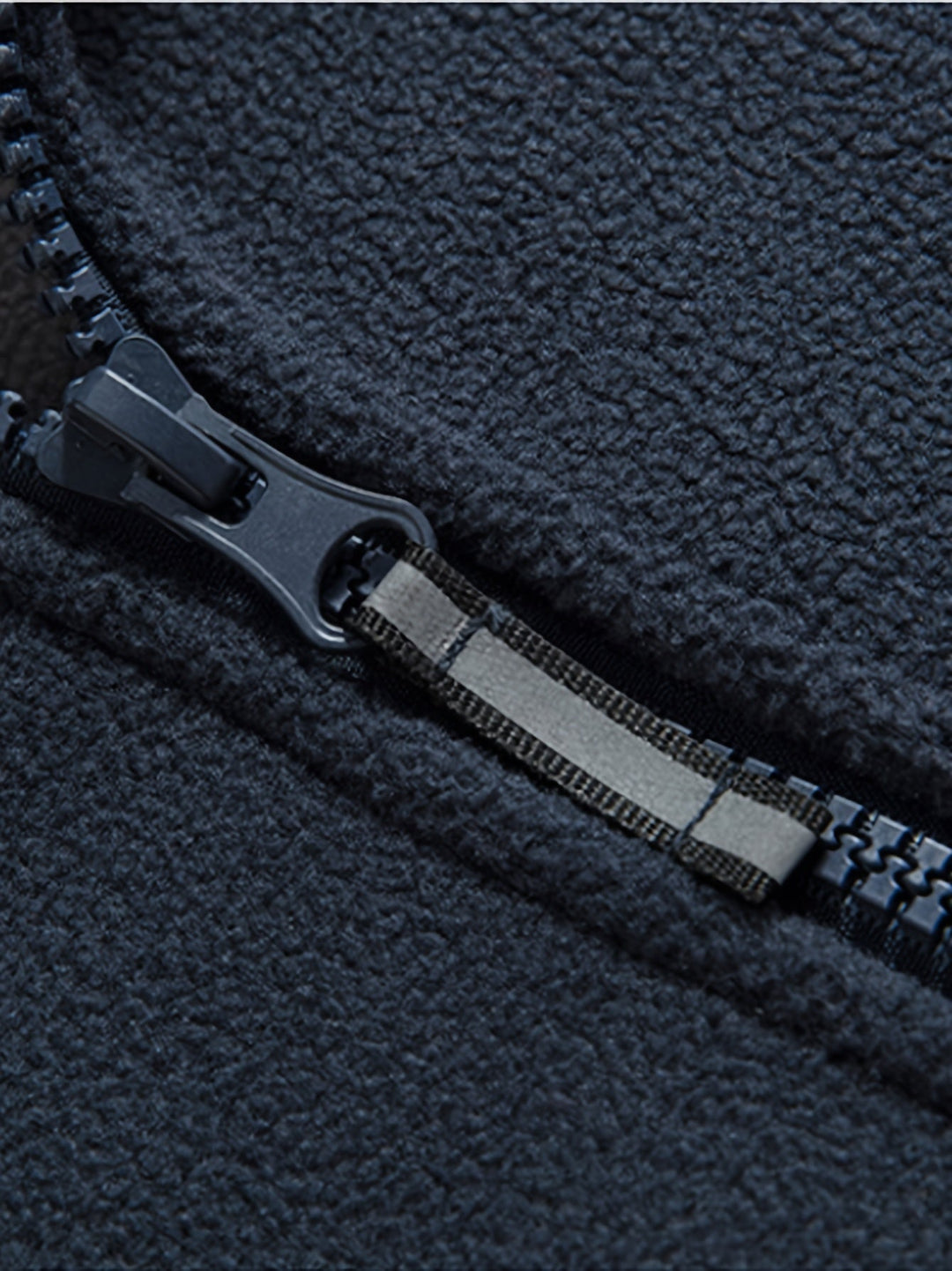 Chaqueta de forro polar para hombre de exterior | Con cuello