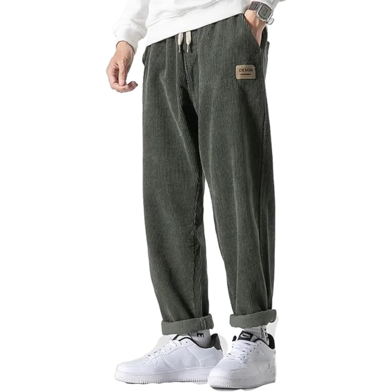 Pantalón de pana acanalada para hombre | Oversize