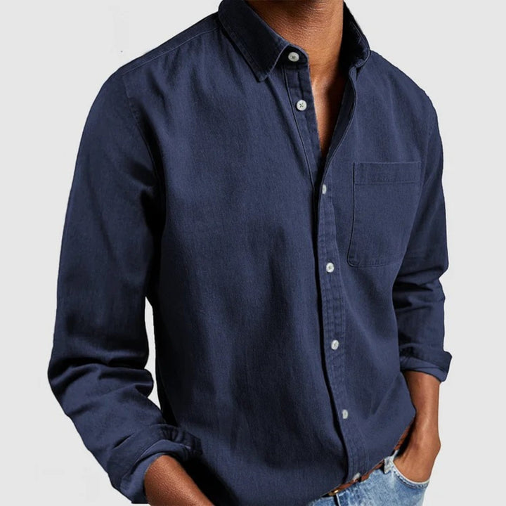 Roman | Camicia Casual Button-down Da Uomo | Manica Lunga