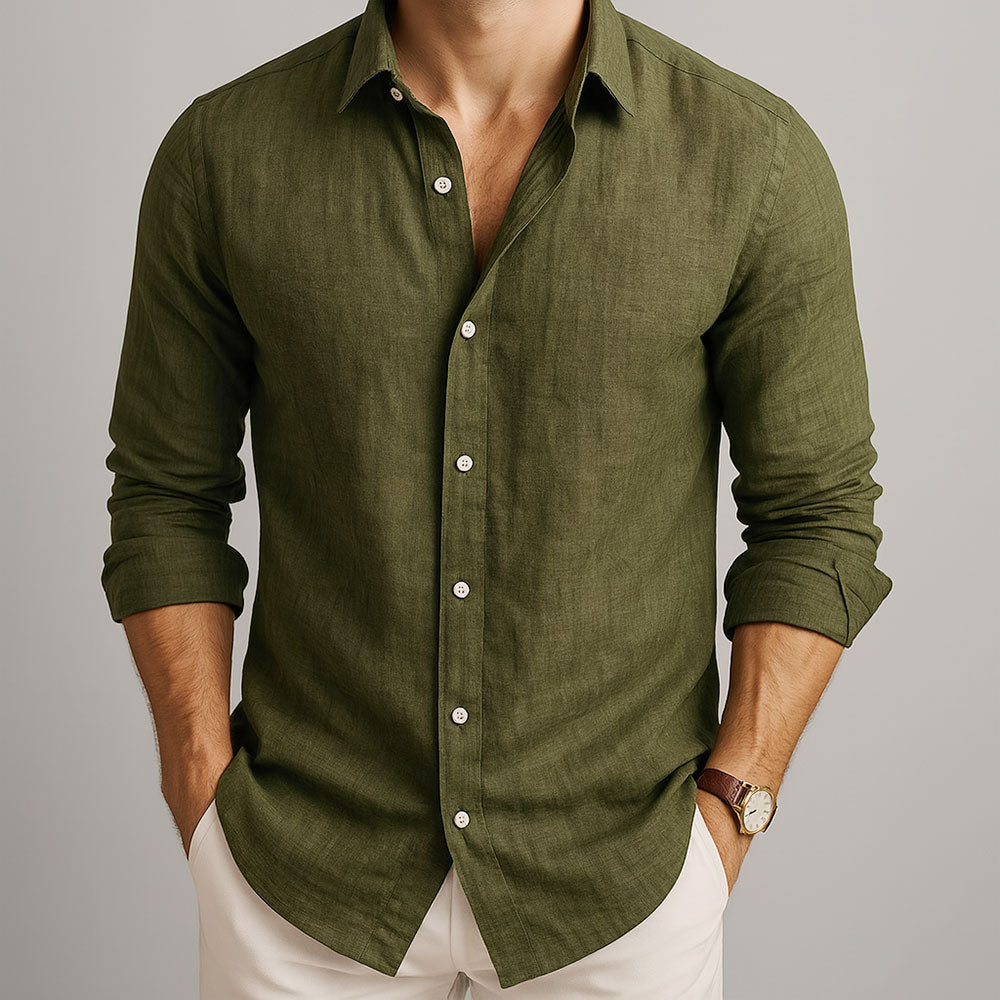 Camicia Classica Uomo A Maniche Lunghe | Casual