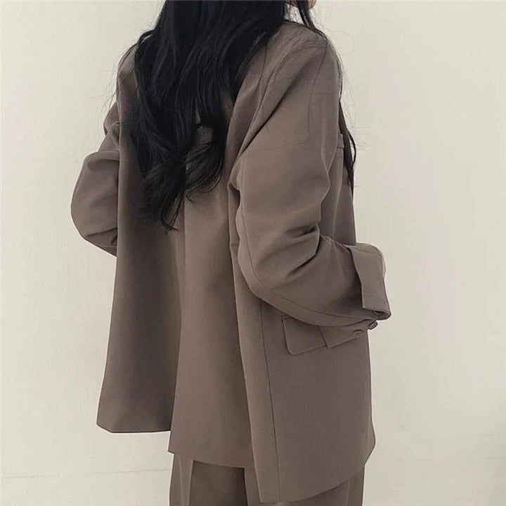 Yasmine | Completo Blazer Oversize Casual Da Donna
