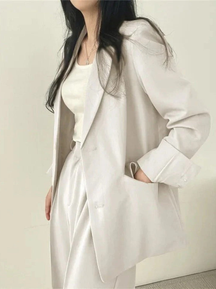 Yasmine | Completo Blazer Oversize Casual Da Donna