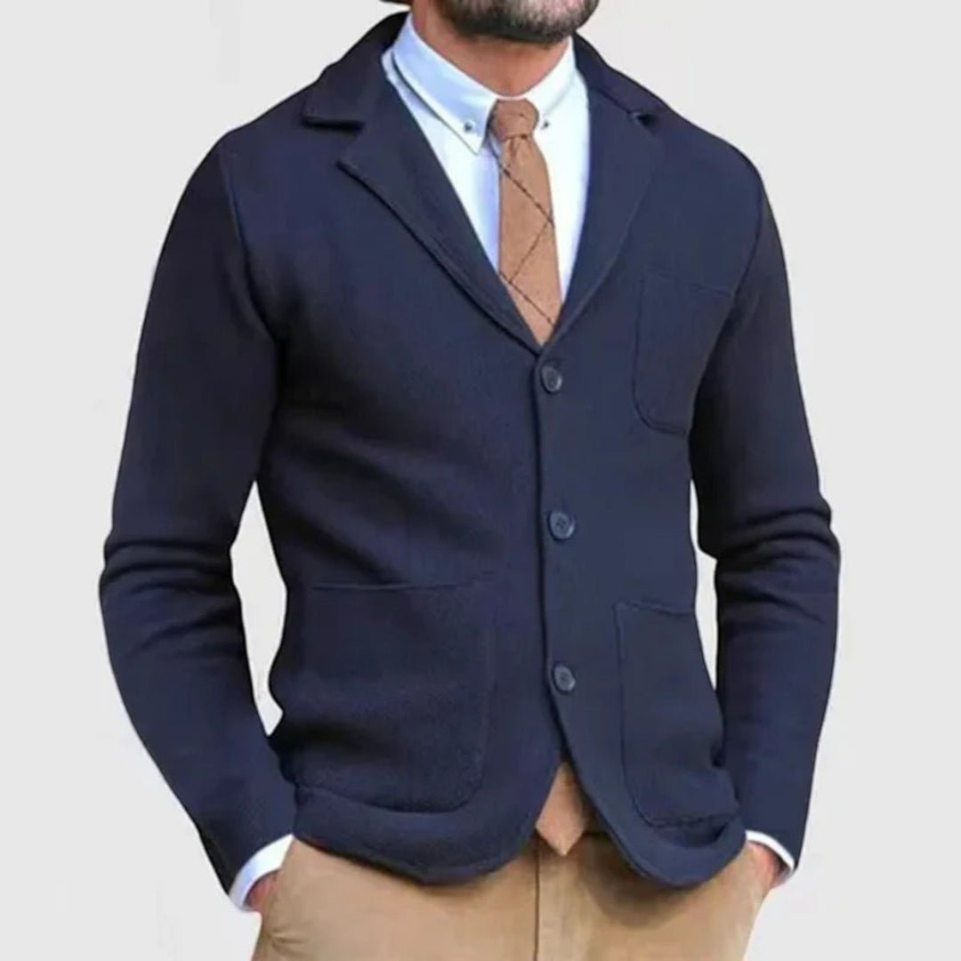 Axel | Blazer Casual In Maglia Da Uomo | Leggero