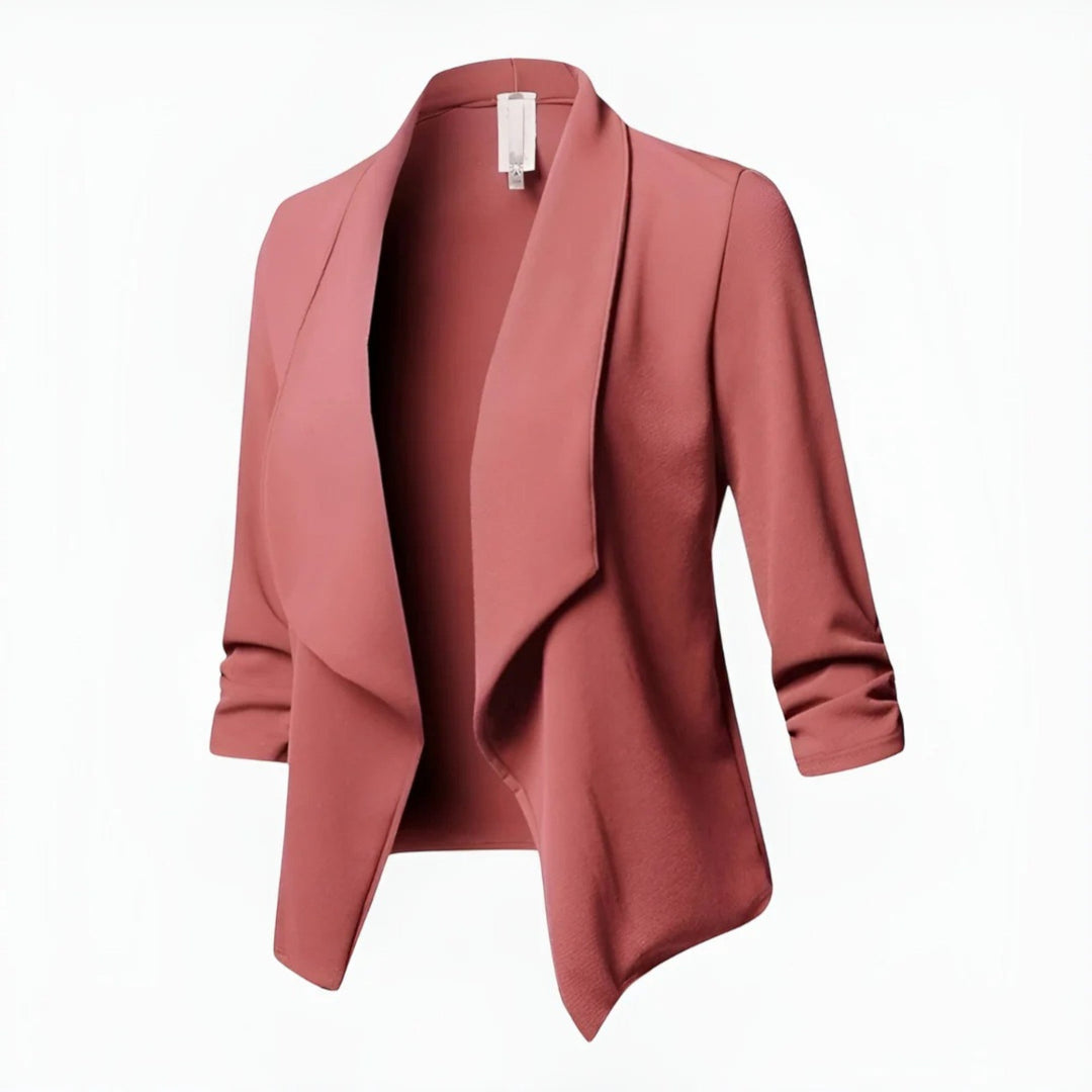 Louna | Elegante Blazer Abierto Por Delante Para Mujer