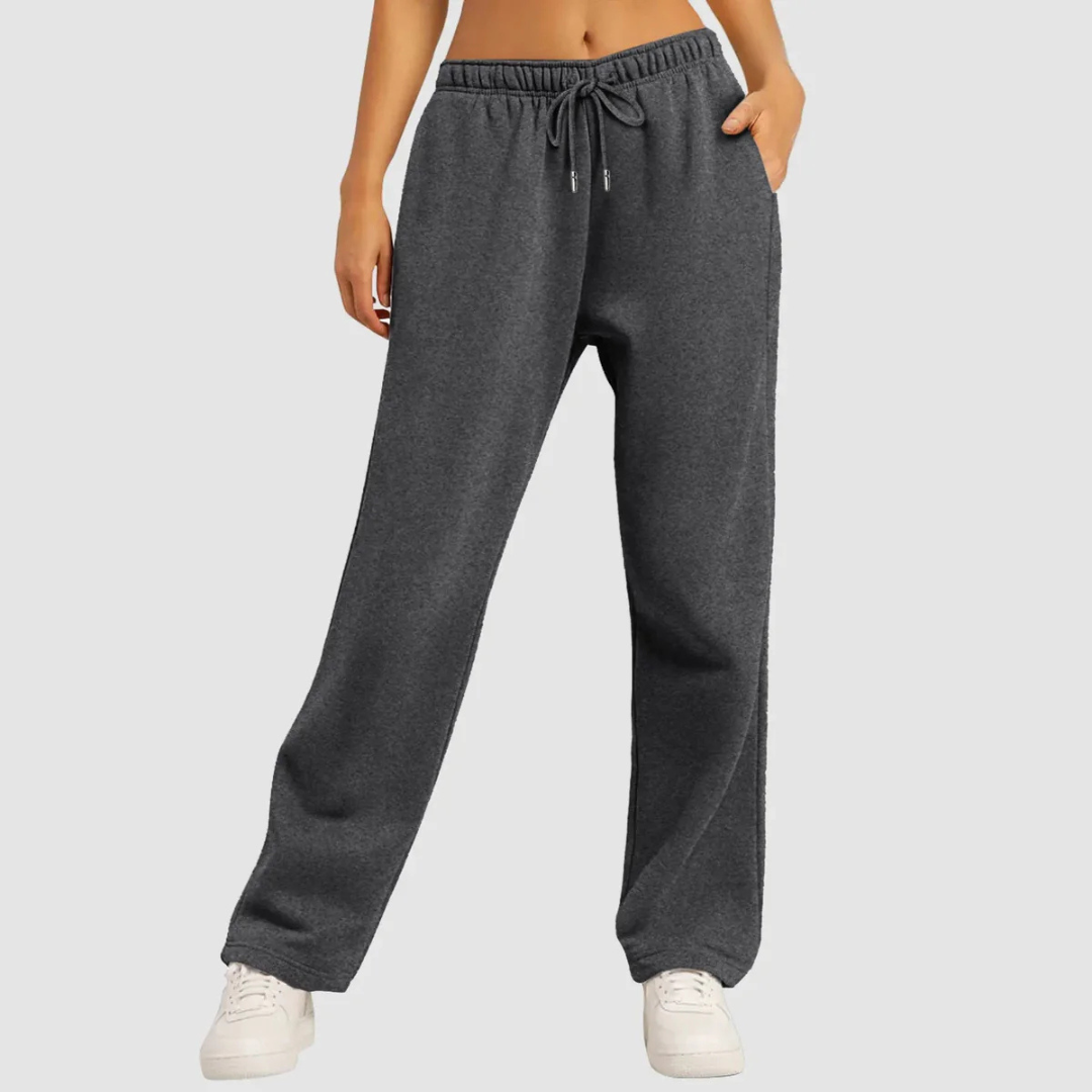 Pantalón Jogging De Cintura Alta Para Mujer | Ajuste Cómodo