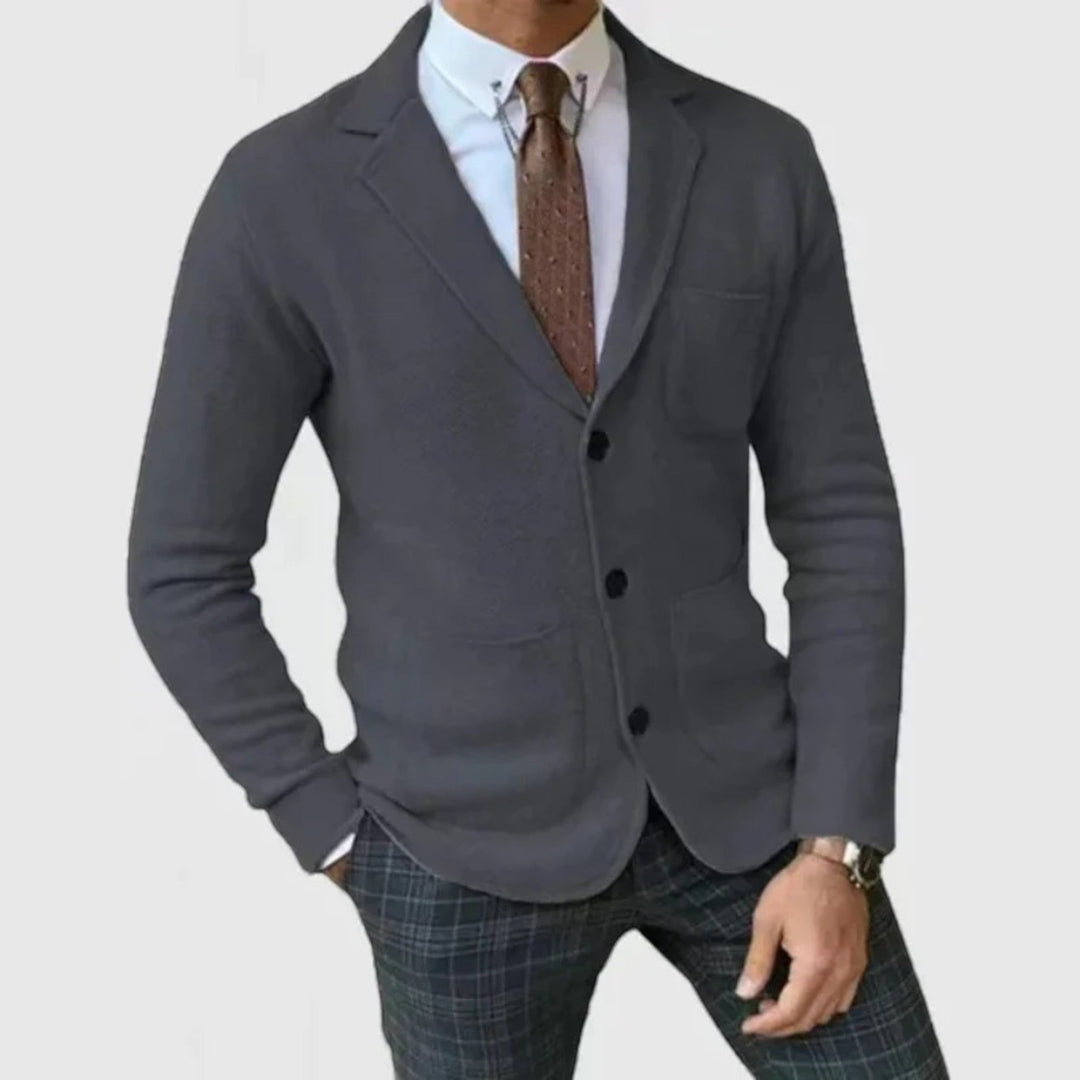Axel | Blazer Casual In Maglia Da Uomo | Leggero