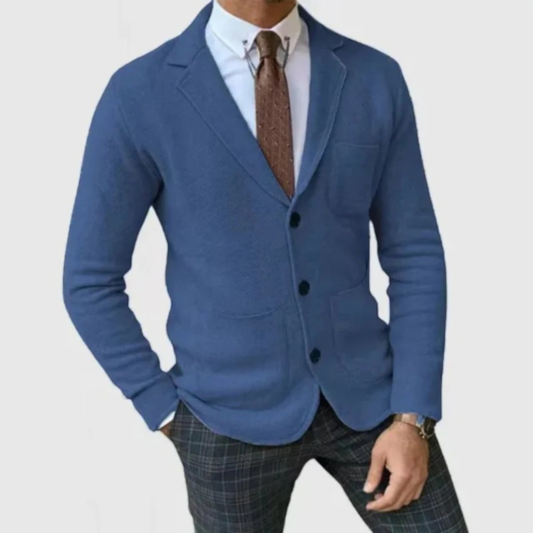 Axel | Blazer Casual In Maglia Da Uomo | Leggero