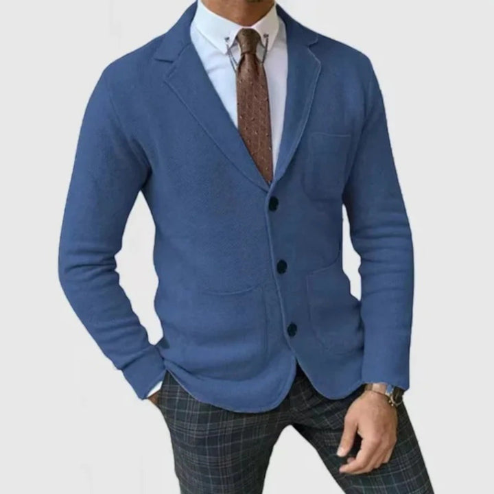 Axel | Blazer Casual In Maglia Da Uomo | Leggero