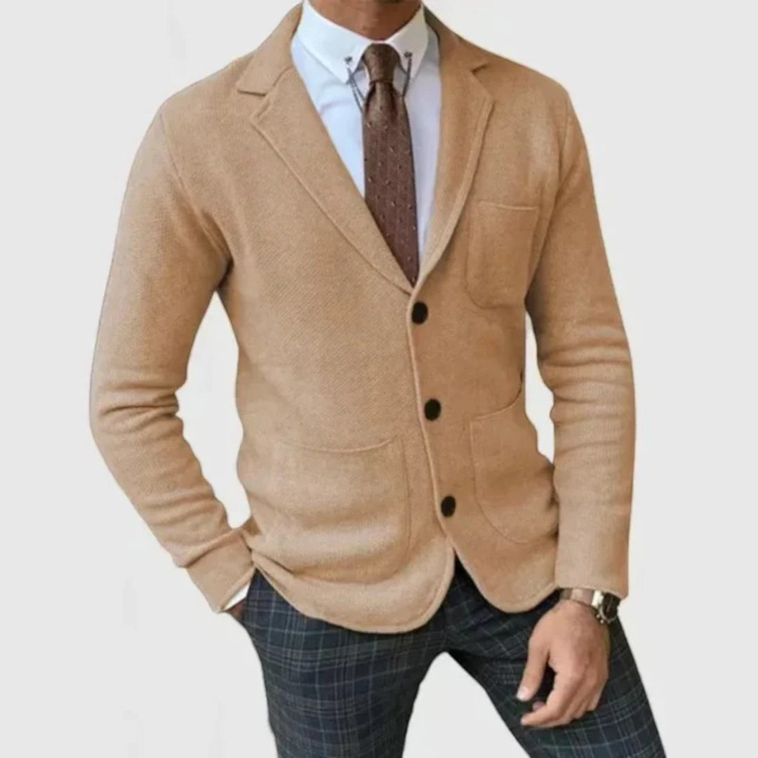 Axel | Blazer Casual In Maglia Da Uomo | Leggero