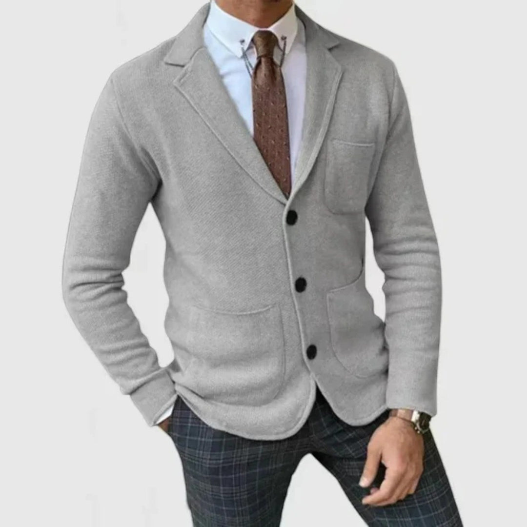 Axel | Blazer Casual In Maglia Da Uomo | Leggero