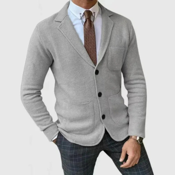 Axel | Blazer Casual In Maglia Da Uomo | Leggero