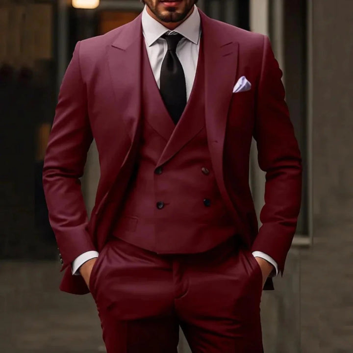 Nathan | Abito 3 Pezzi Da Uomo | Vestibilità Slim