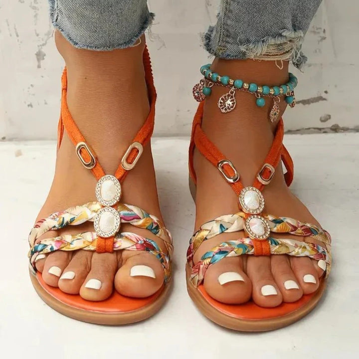 Yasmine | Sandali Bohémien Da Donna | Slingback