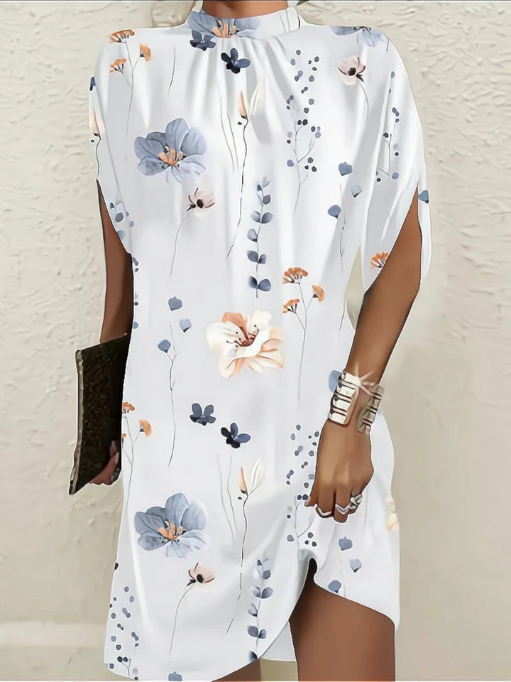 Vestido Suave con Mangas de Murciélago – Chic y Sin Esfuerzo – Daniela