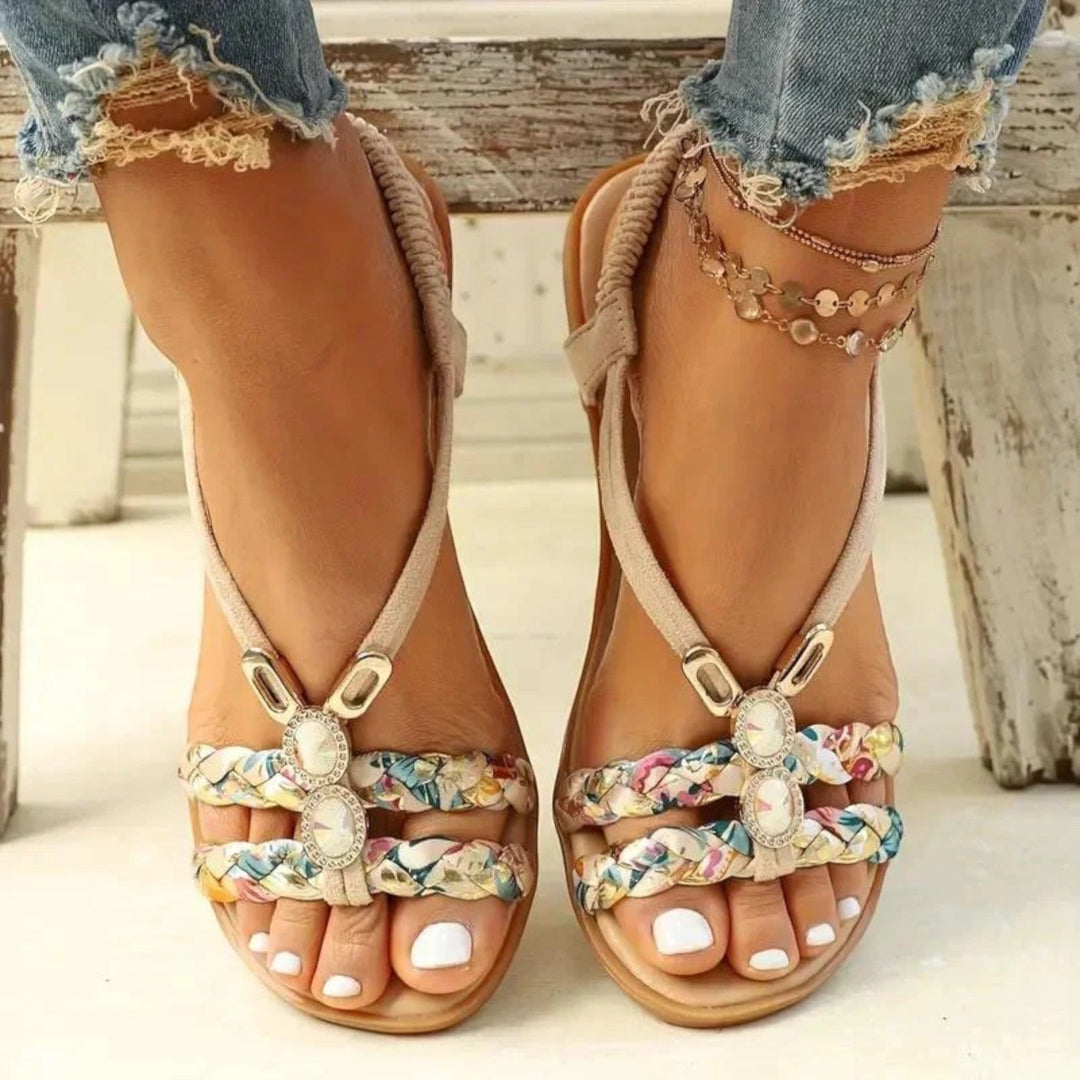 Yasmine | Sandali Bohémien Da Donna | Slingback