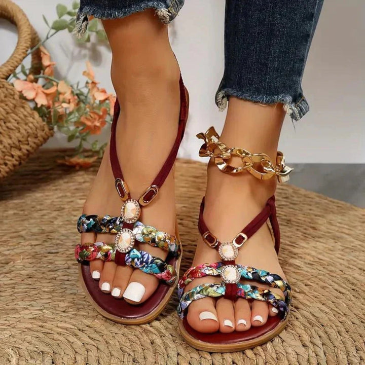 Yasmine | Sandali Bohémien Da Donna | Slingback