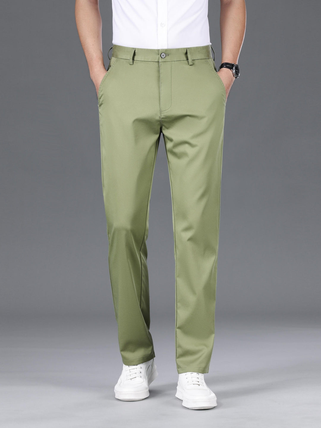 Pantalón ligeramente elástico para hombre | Formal