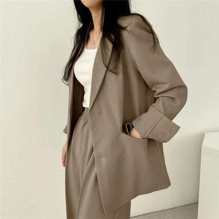 Yasmine | Completo Blazer Oversize Casual Da Donna