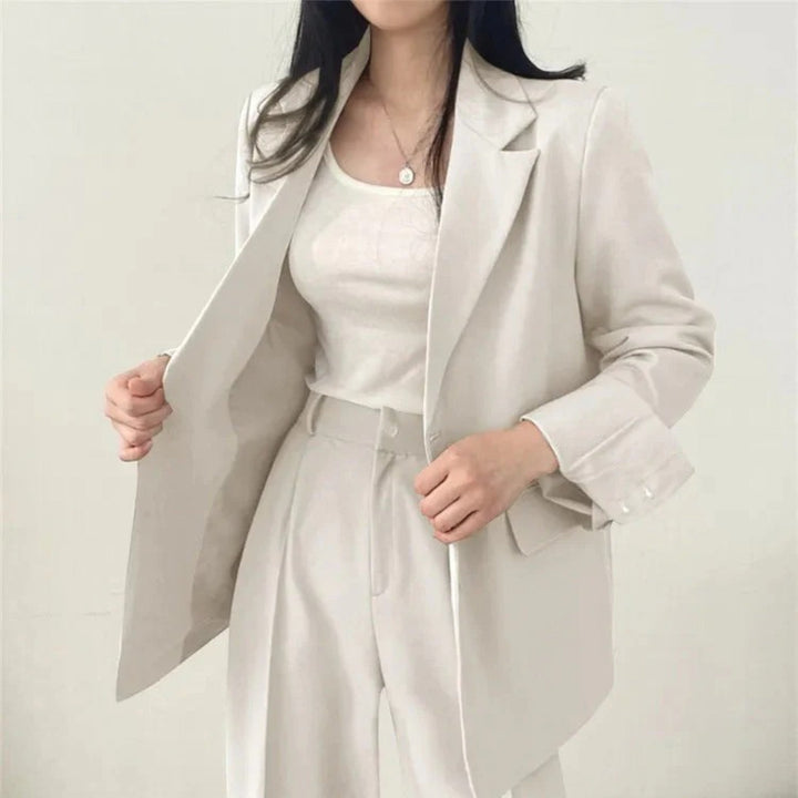 Yasmine | Completo Blazer Oversize Casual Da Donna