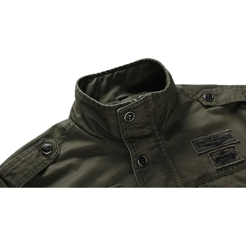 Chaqueta Biker Invernal Para Hombre Con Mangas Largas | Con Cremallera