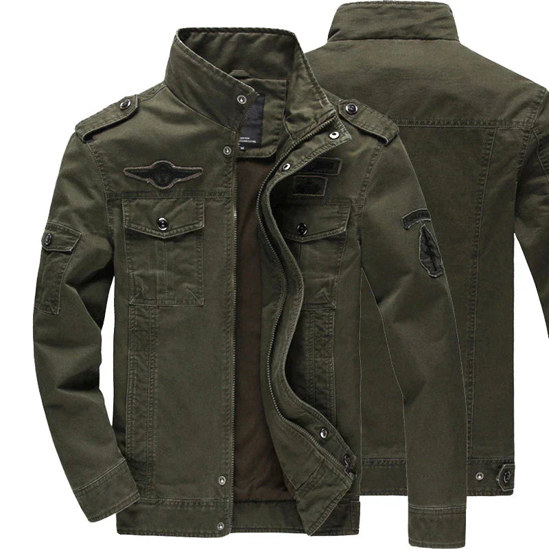Chaqueta Biker Invernal Para Hombre Con Mangas Largas | Con Cremallera