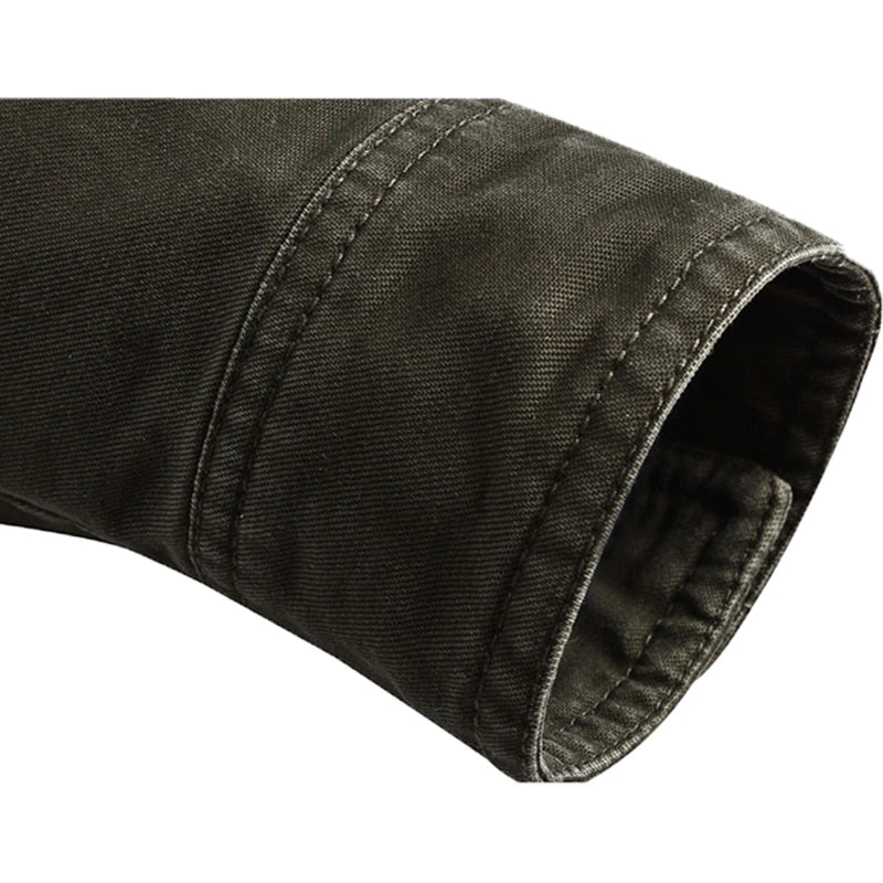 Chaqueta Biker Invernal Para Hombre Con Mangas Largas | Con Cremallera