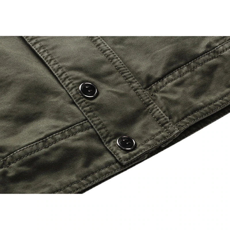 Chaqueta Biker Invernal Para Hombre Con Mangas Largas | Con Cremallera