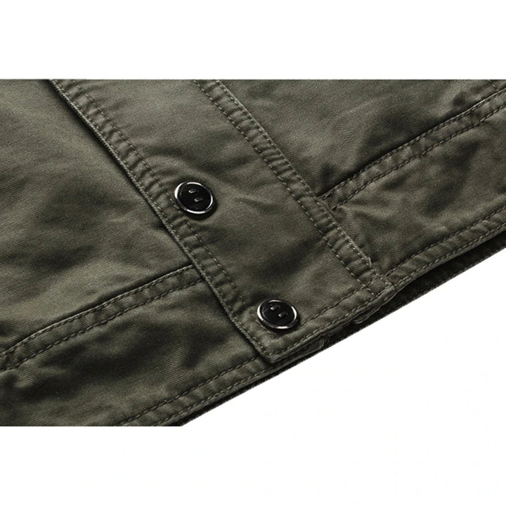 Chaqueta Biker Invernal Para Hombre Con Mangas Largas | Con Cremallera