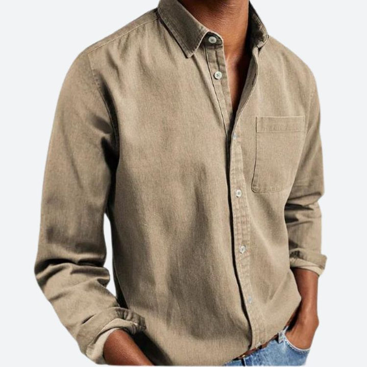 Camicia Casual Da Uomo | Manica Lunga