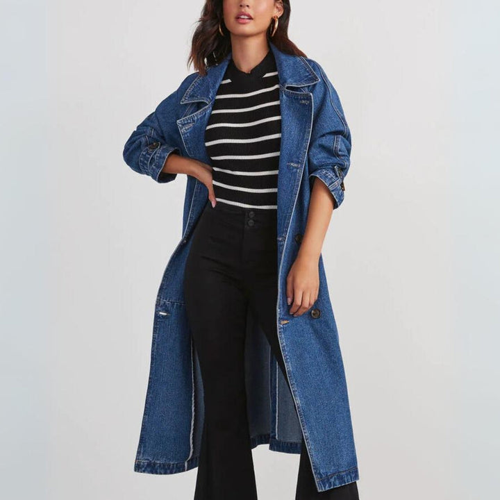 Jeans Trench Para Mujer | Largo