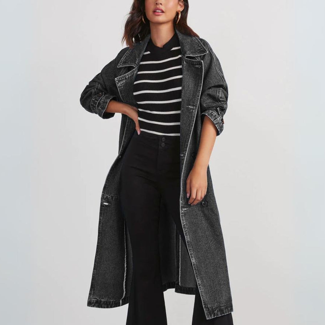 Jeans Trench Para Mujer | Largo